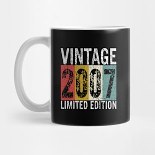 16 Years Old Vintage 2007 Limited Edition 16th Birthday gift Mug